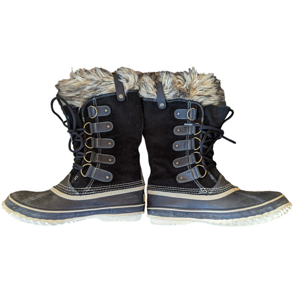 Sorel Women's Joan of Artic Black Size 10 Boot - Picture 2 of 7